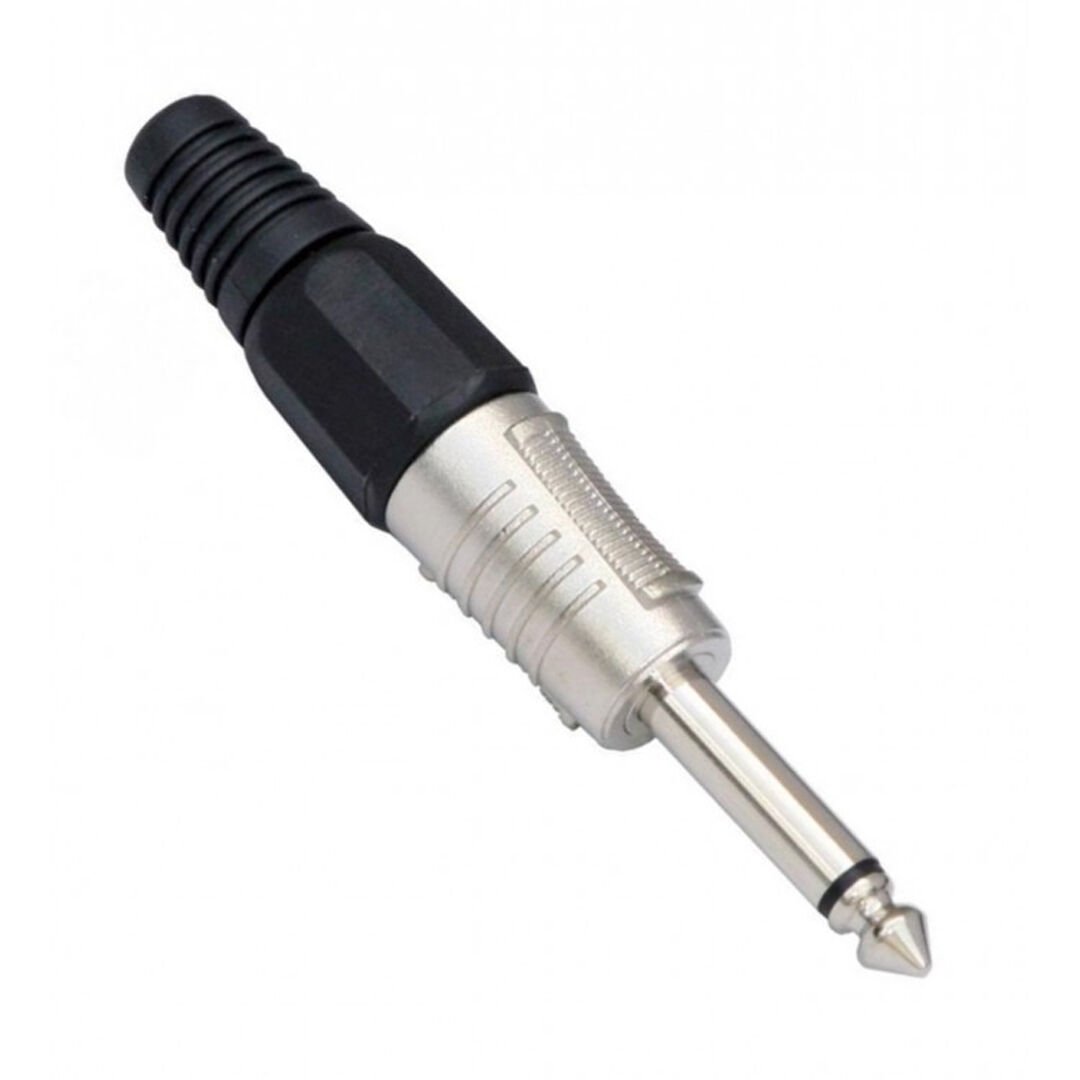 METAL MONO 6.3 MM GİTAR JACK FİŞ (ÇK-83)