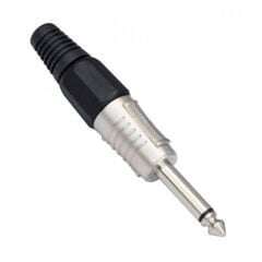 METAL MONO 6.3 MM GİTAR JACK FİŞ (ÇK-83)