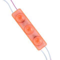 Powermaster 12 Volt 1.5 Watt Kırmızı Yanıp Sönen Parlak Tek Renk 2835 69 X 16 Mm IP65 160 - 180 Lümen 160 Derece Modül Led