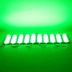 Powermaster 12 Volt 4 Watt Yeşil 3030 10 X 53.8 Mm IP65 260 - 280 Lümen 180 Derece Modül Led