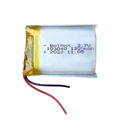 PowerMaster 103040 3.7 Volt 1200 mAh Lityum Polimer Pil
