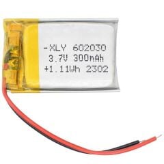 PowerMaster XLY-602030 3.7 Volt 300 Mah Lityum Polimer Pil