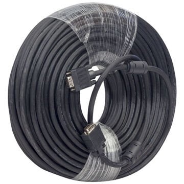 PM-16333 15 PİN ERKEK/ERKEK 50 METRE VGA KABLO POWERMASTER