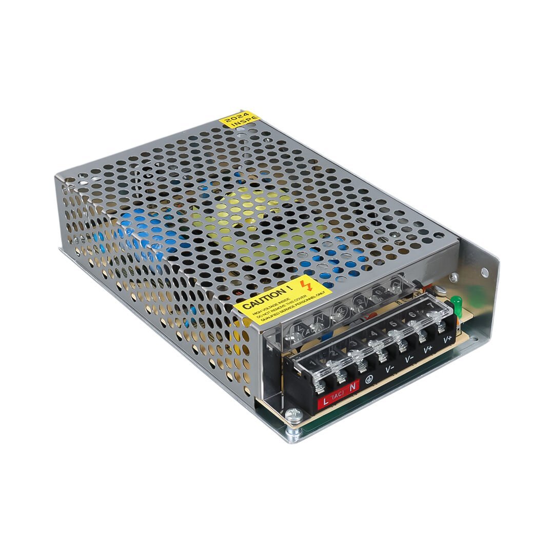 12 VOLT - 10 AMPER - 120 WATT METAL KASA ADAPTÖR