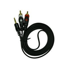 2 Rca 3.5mm Stereo 1.5mt Kablo G-530AD (SKT-81)