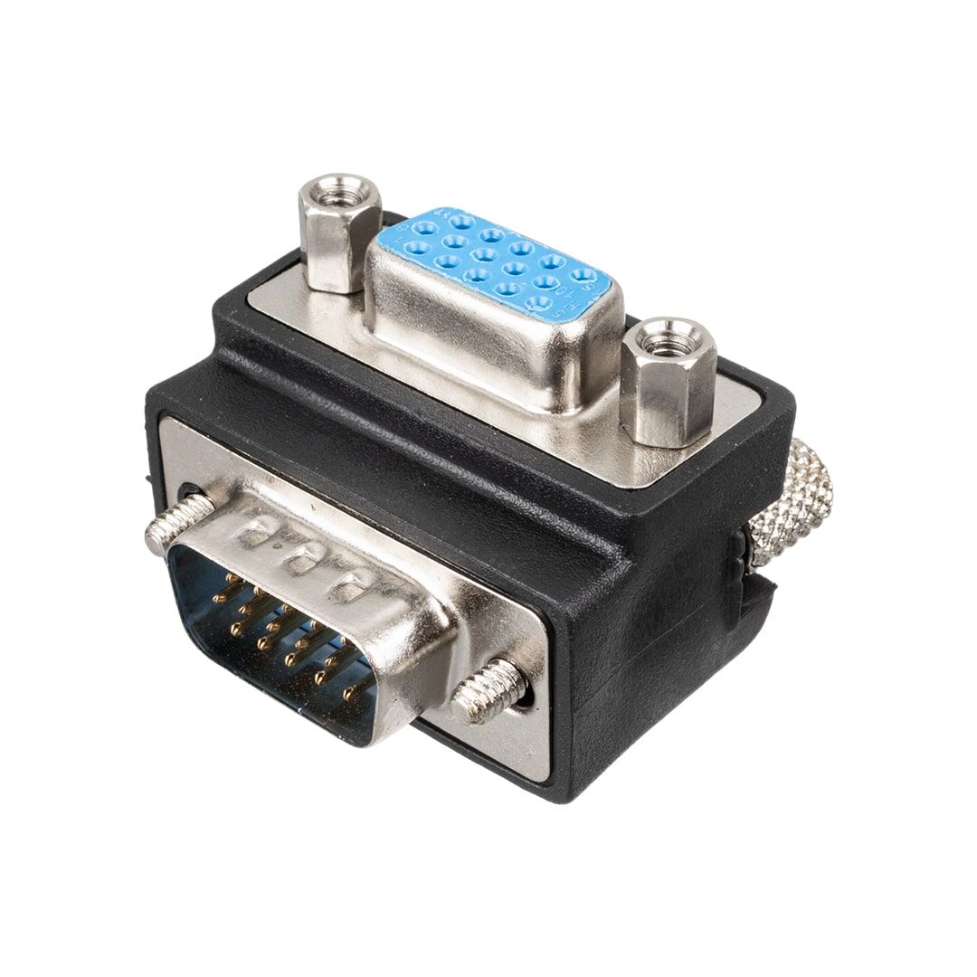 90 DERECE L TİP VGA DİŞİ ERKEK ÇEVİRİCİ (ÇK-99)