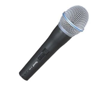 R-100 600 OHM DİNAMİC KABLOLU EL MİKROFON ROOF