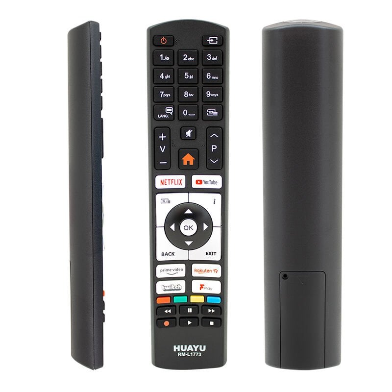 NETFLIX-YOUTUBE-PRIME VIDEO TUŞLU UNIVERSAL LCD LED TV KUMANDA  HUAYU KL VESTEL RM-L1773