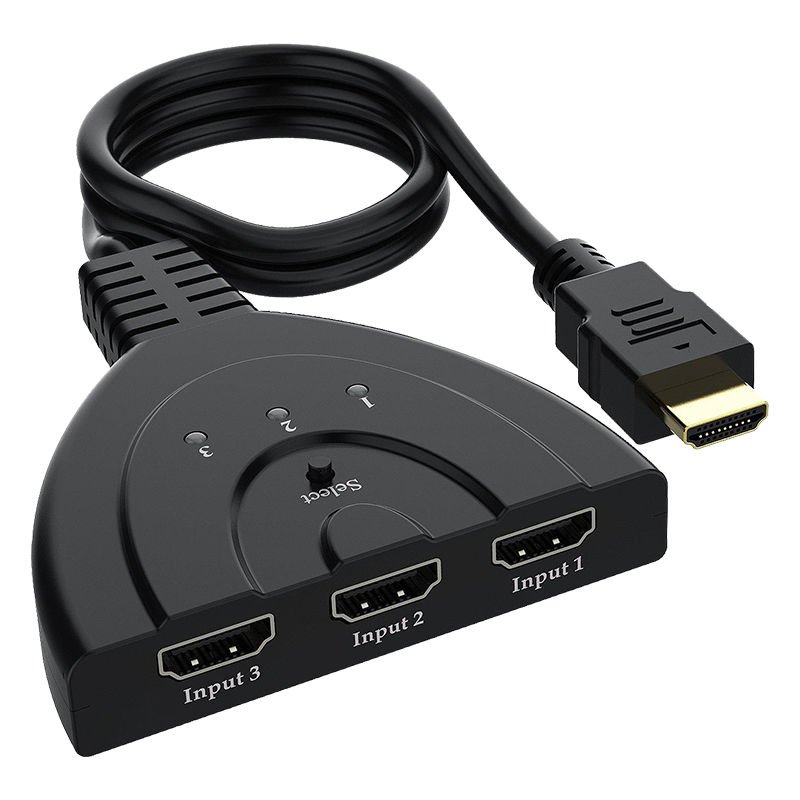 POWERMASTER PM-17229 3 GİRİŞ 1 ÇIKIŞ HDMI SWITCHER TOPLAYICI APARAT 30 CM KABLOLU (AVD-184)