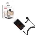 JH-043 3.5 MM GİRİSLİ KABLOLU YOUTUBER YAKA MİKROFON MAGICVOICE