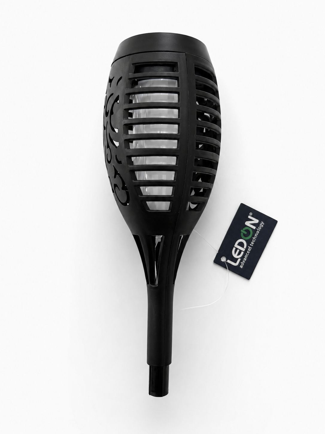 LEDON LD-7002 12 LEDLİ ALEVLİ KUTULU SOLAR BAHÇE AYDINLATMA