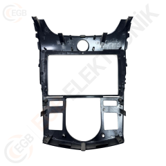 OTO TABLET ÇERÇEVE KIA CERATO A/C 2012-2018 9'' GÜMÜŞ TAC-106