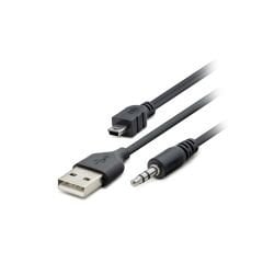 KABLO MEDYA PLAYER V3 5PIN TO USB AUX 50CM HADRON HDX-1028 ( B-22)