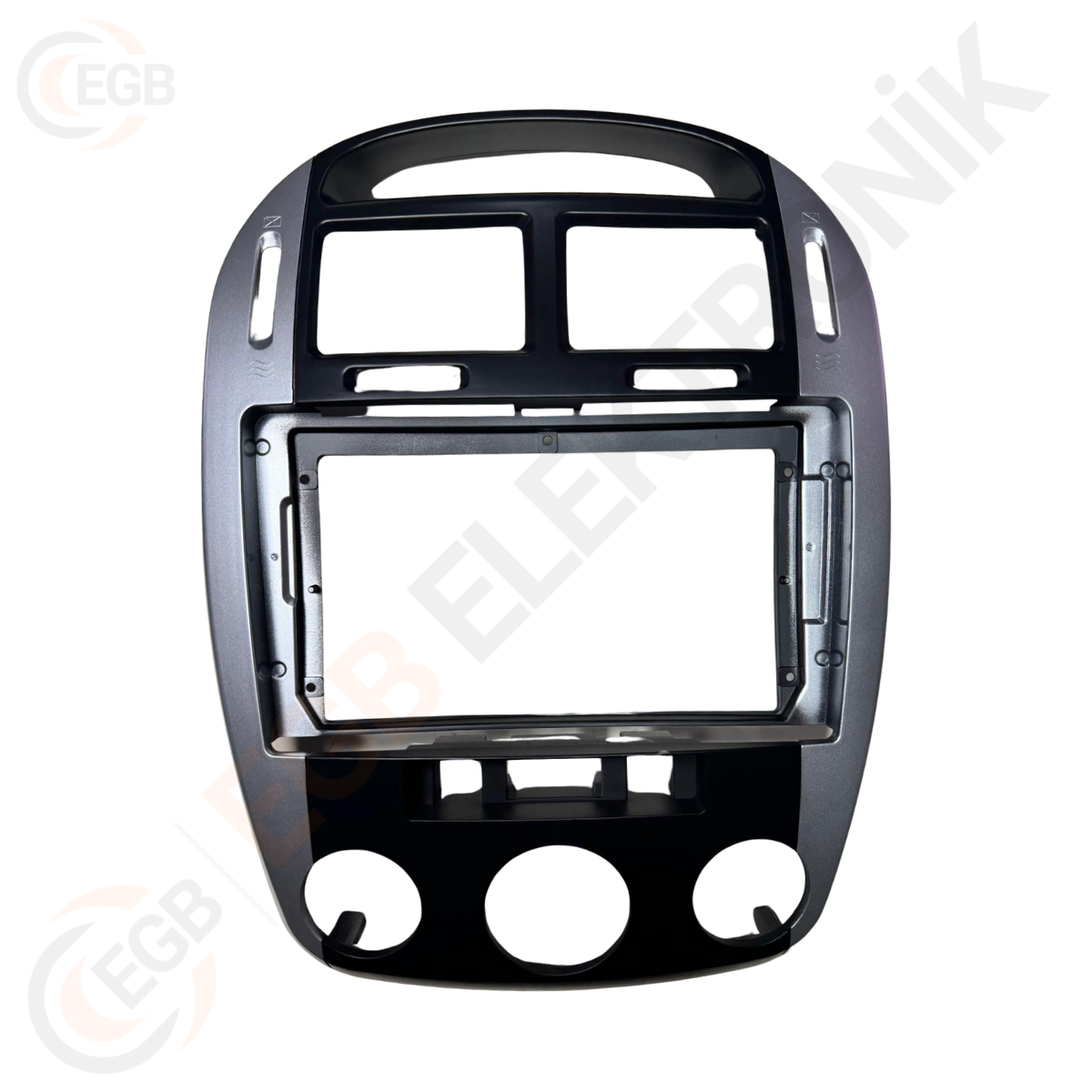 OTO TABLET ÇERÇEVE KIA CERATO 2006+ 9'' GÜMÜŞ TAC-110
