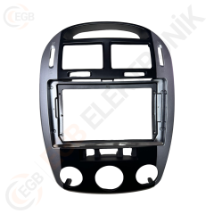 OTO TABLET ÇERÇEVE KIA CERATO 2006+ 9'' GÜMÜŞ TAC-110