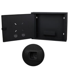 DİK TİP SİYAH DVR/NVR KABİNİ PANO KABİNET FURY 45X35X10