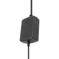 POWERMASTER PM-31770 12 VOLT - 1 AMPER - 12 WATT MASAÜSTÜ İKİ UCU KABLOLU ADAPTÖR 5.5*2.5 UÇ