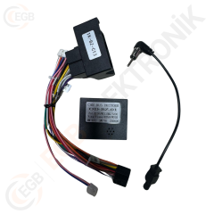 OTO TABLET ÇERÇEVE MERCEDES E 2002-2008 9'' SİYAH TAC-126