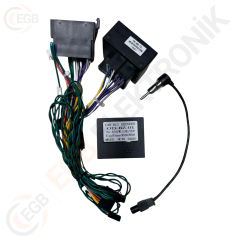 OTO TABLET ÇERÇEVE MERCEDES ML 2012-2015 9'' SİYAH TAC-249