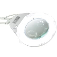 Büyüteç 80 Ledli Masaya Monte Lens 5'' DİOPTER 5-8W ZD-129A