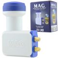 MAG ÇİFTLİ TWİN LNB ALTIN UÇLU PHILIPS CHİP