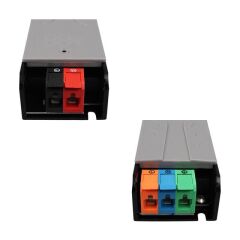 PowerMaster PM-26837 12 Volt 3 Amper 36 Watt Slim Metal Kasa Adaptör Voltaj Göstergeli 128x42x27mm