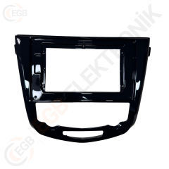 OTO TABLET ÇERÇEVE NISSAN QASHQAI DIGITAL A/C 2014+ 10,1'' PIANO BLACK TAC-135