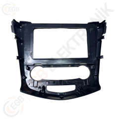 OTO TABLET ÇERÇEVE NISSAN QASHQAI MANUAL A/C 2014+ 10,1'' PIANO BLACK TAC-136