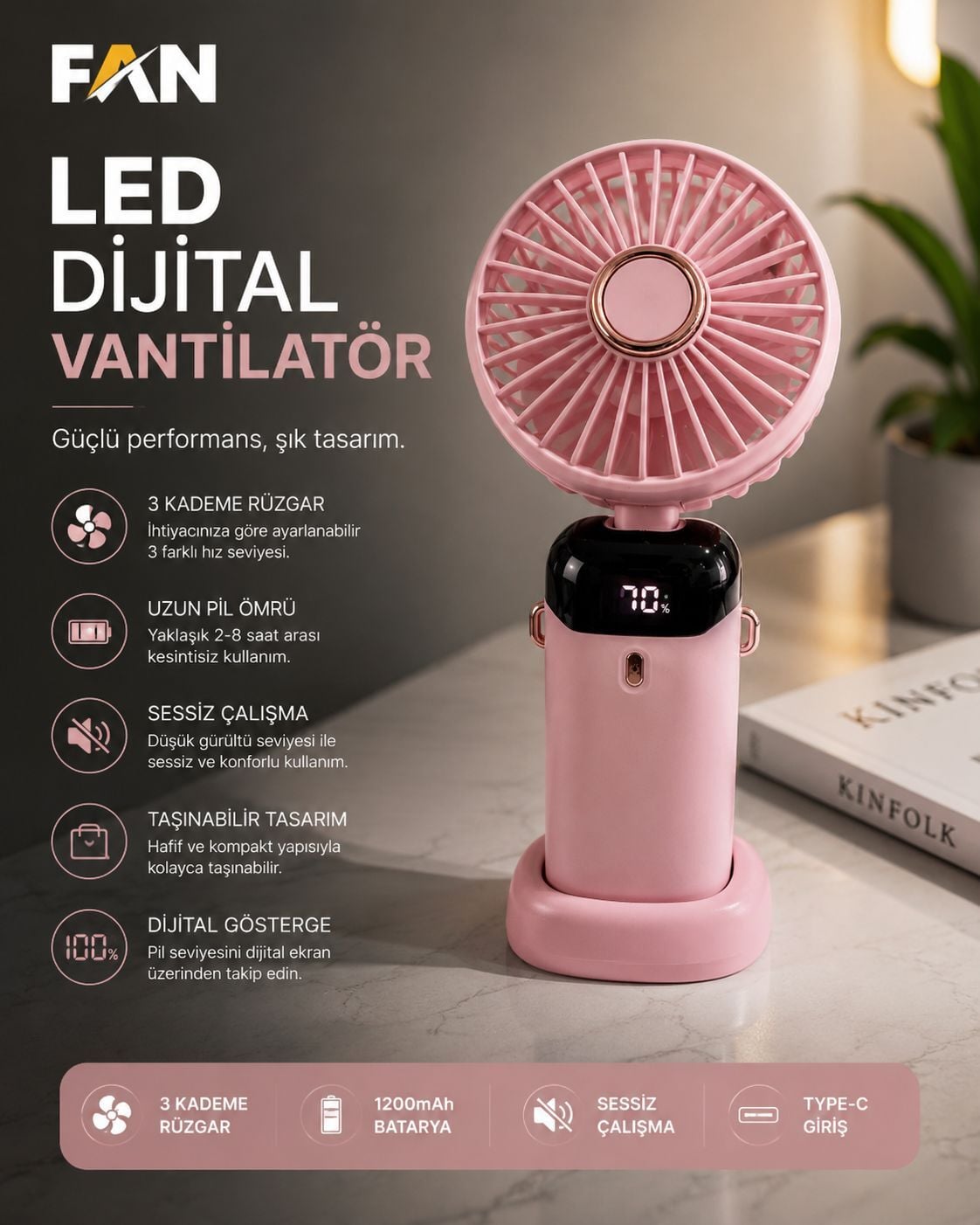 ES-9400 MİNİ FAN