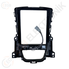 OTO TABLET ÇERÇEVE OPEL ASTRA J (ECO DÜĞMESİ DAHİL) 2010-2014 9.7' SİYAH TAC-350