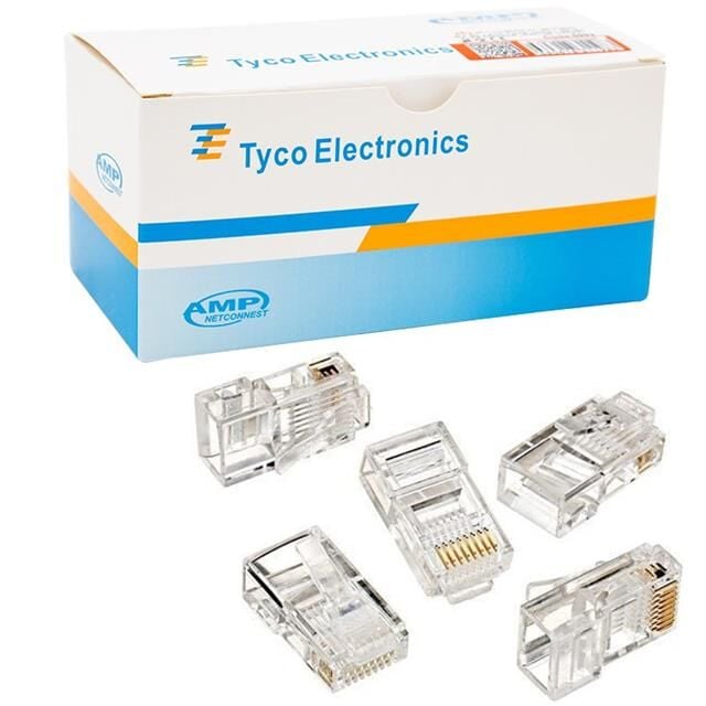Powermaster RJ45 Cat5 -Cat6 Uç 8P8C Soket (100'lü)