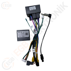 OTO TABLET ÇERÇEVE PEUGEOT 508 2011-2017 9'' SİYAH TAC-153