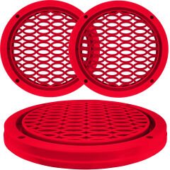 Renkli Hoparlör Kapak 20cm Led Takılabilir 2 Adet