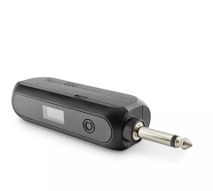 HADRON WX-81 Profesyonel Kablosuz UHF Mikrofon RGB - Siyah