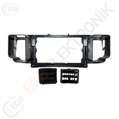 OTO TABLET ÇERÇEVE TOYOTA COROLLA 2007+ 9'' SİYAH TAC-294