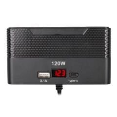 Olesson 2014 12-24V Type-C + USB-A Girişli 120W 80cm Kablolu 4'lü Araç Çakmak Çoklayıcı