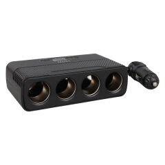 Olesson 2014 12-24V Type-C + USB-A Girişli 120W 80cm Kablolu 4'lü Araç Çakmak Çoklayıcı