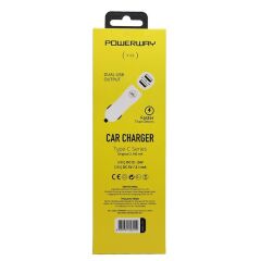 Powerway 3.1A Type-C Araç Çakmaklık Şarj Aleti X3