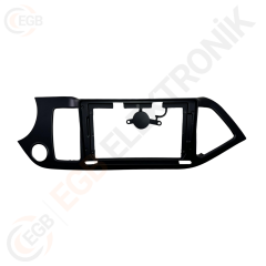 OTO TABLET ÇERÇEVE KIA PICANTO 2011-2017 9'' SİYAH TAC-113