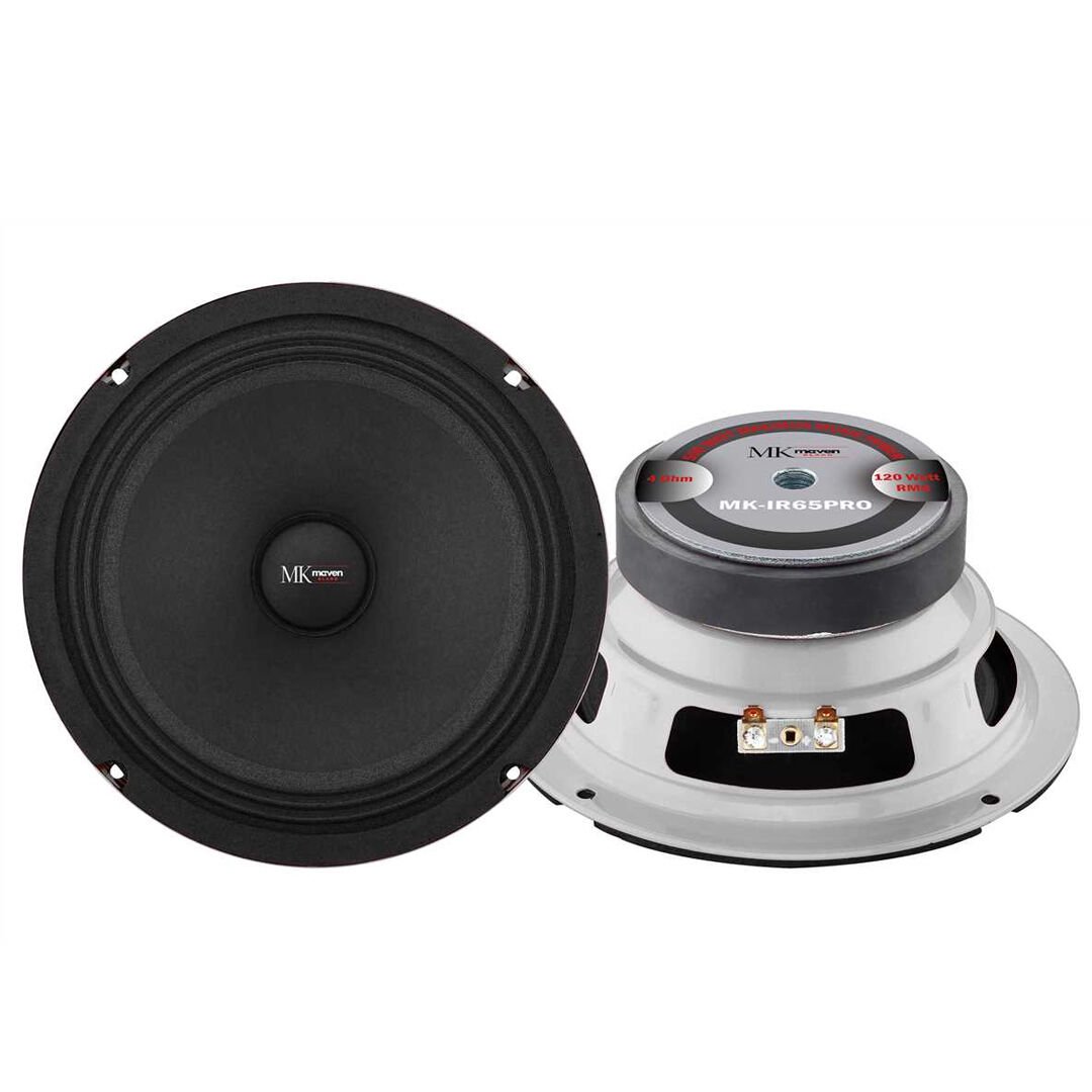 MK MAVEN KLANG MK-IR65PRO IRON SERİSİ 6.5'' 16CM 360 WATT MİDRANGE HOPARLÖR TAKIMI