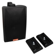 MagicVoice MV-03 16 CM 60 Watt Komütatörlü Hat Trafolu Siyah Sütun Hoparlör (2'li Takım)