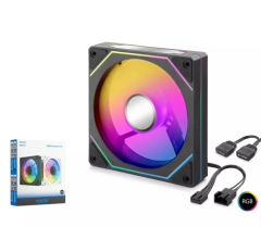 NODAR ND-2650 Kasa Fanı 4Pro ARGB 12 cm - Siyah