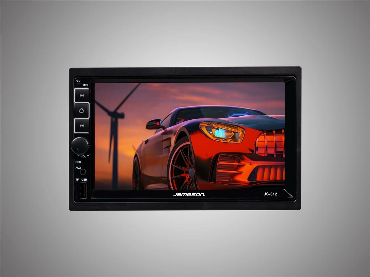 Jameson JS-312-7''USB-BT-FM-MP3-MP4-MP5-4X60W-MİRRORLİNK-KAMERALI