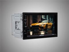 Jameson JS-311-7''USB-BT-FM-MP3-MP4-MP5-4X60W-MİRRORLİNK-KAMERALI DOUBLE TEYP