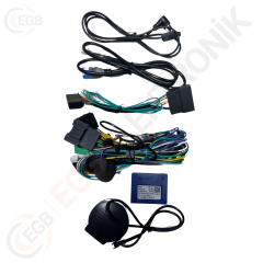 OTO TABLET ÇERÇEVE CHEVROLET CRUZE 2015+ 9.7'' PIANO BLACK TAC-218