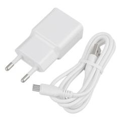 Weko WK-21434 2.1 Amper Telefon Şarj Adaptörü + Micro USB Kablo