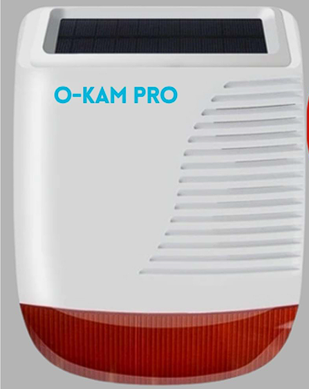 O-KAM 3032 ALARM SİRENİ SOLAR WIFI