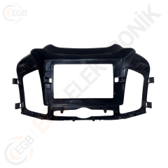 OTO TABLET ÇERÇEVE CHEVROLET CAPTIVA 2011-2017 10,1'' GÜMÜŞ TAC-014