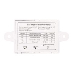 PowerMaster XH-W3002 Dijital Kuluçka Sıcaklık Termostat Kontrol Anahtarı Modülü 220V