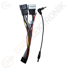 OTO TABLET ÇERÇEVE CHEVROLET CAPTIVA 2008-2012 9.7' SİYAH TAC-250